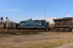 UntitlCaterParrott Railnet GP40 7005 at Valdosta, GA [March 3, 2022] (Train ID-NS 175)ed